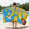 Cartoon The S-Simpsons Towel Quick Drying Beach Towels Are Suitable For Swimming Pools Camping Yoga And The Gym