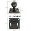 2.25" Ball Base D Size suitable for ram mounts accessories for automotive truck Engine parts