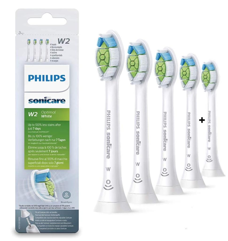 Zestaw szczoteczek wymiennych Sonicare Diamond Clean Mini 4 szt. HX6074/01 [Element]