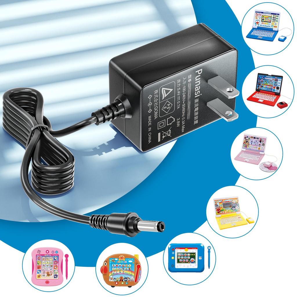 Punasi AC adaptér pro Bandai PSE certifikace B AC adaptér pro Doraemon 180cm AC adaptér pro hraní a učení AC adaptér pro podložku Doraemon