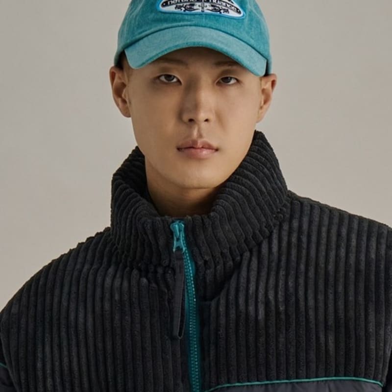 NONTYPE Crest WASHED BALL CAP (DARK MINT)
