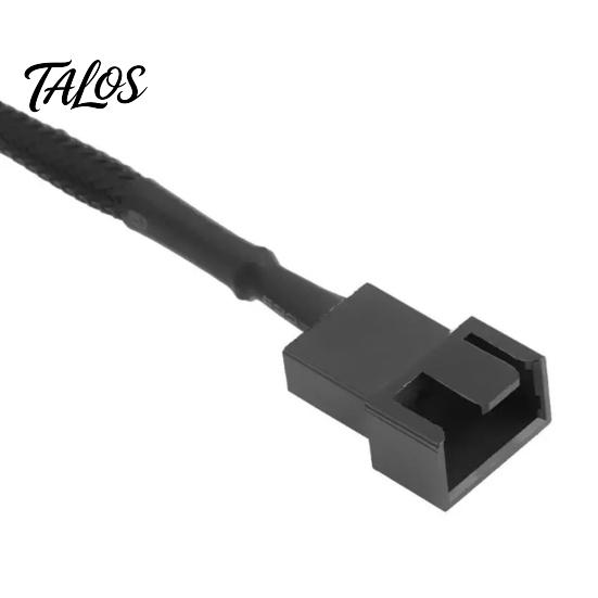 SATA 15Pin to 2 Way 3Pin 4Pin Computer Fan Power Adapter Extension Cable Wire