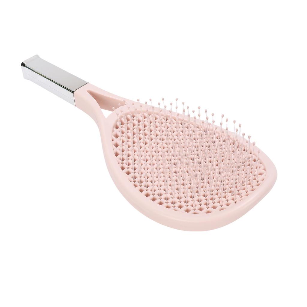 Curly Hair Brush Comfortable Massage Detangling Brush Cushion Hair Comb for Women Pink