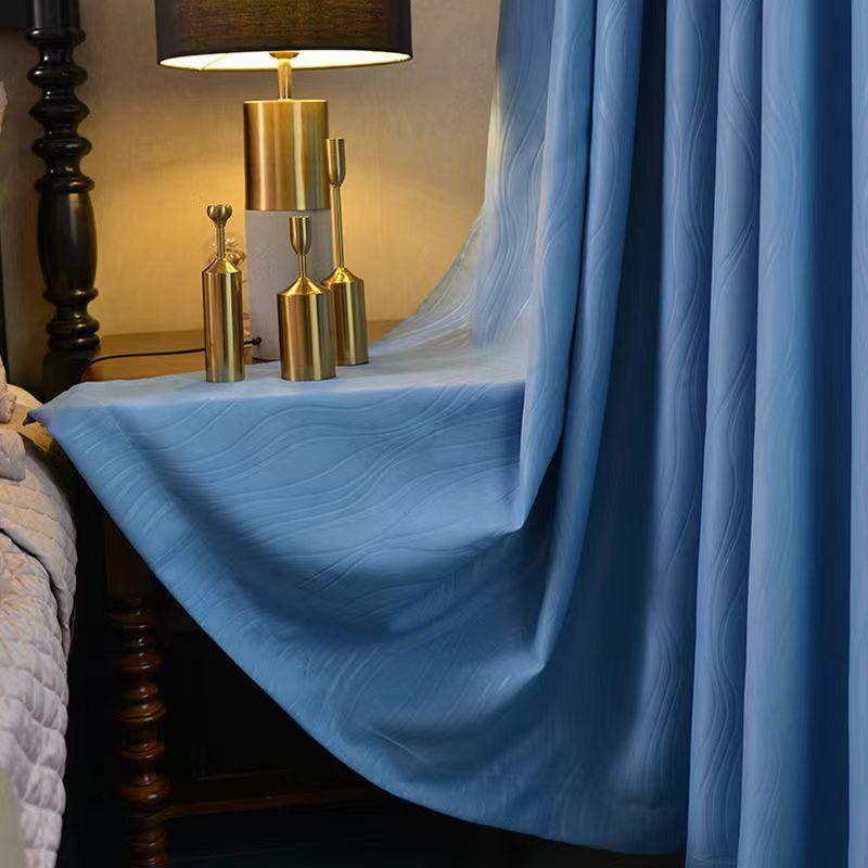 In High Precision Embossed Curtains Finished Curtains Curtains Window Screens