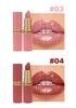 SAM SUGAR 6-Piece Diamond Lipstick Set: Pearlescent Matte, Long-lasting Fine Shimmer, Cross-border Color Makeup.