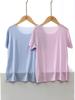 Kids' Summer Modal Pajama Set - Short Sleeve for Boys & Girls, Breathable Air Conditioning Wear.