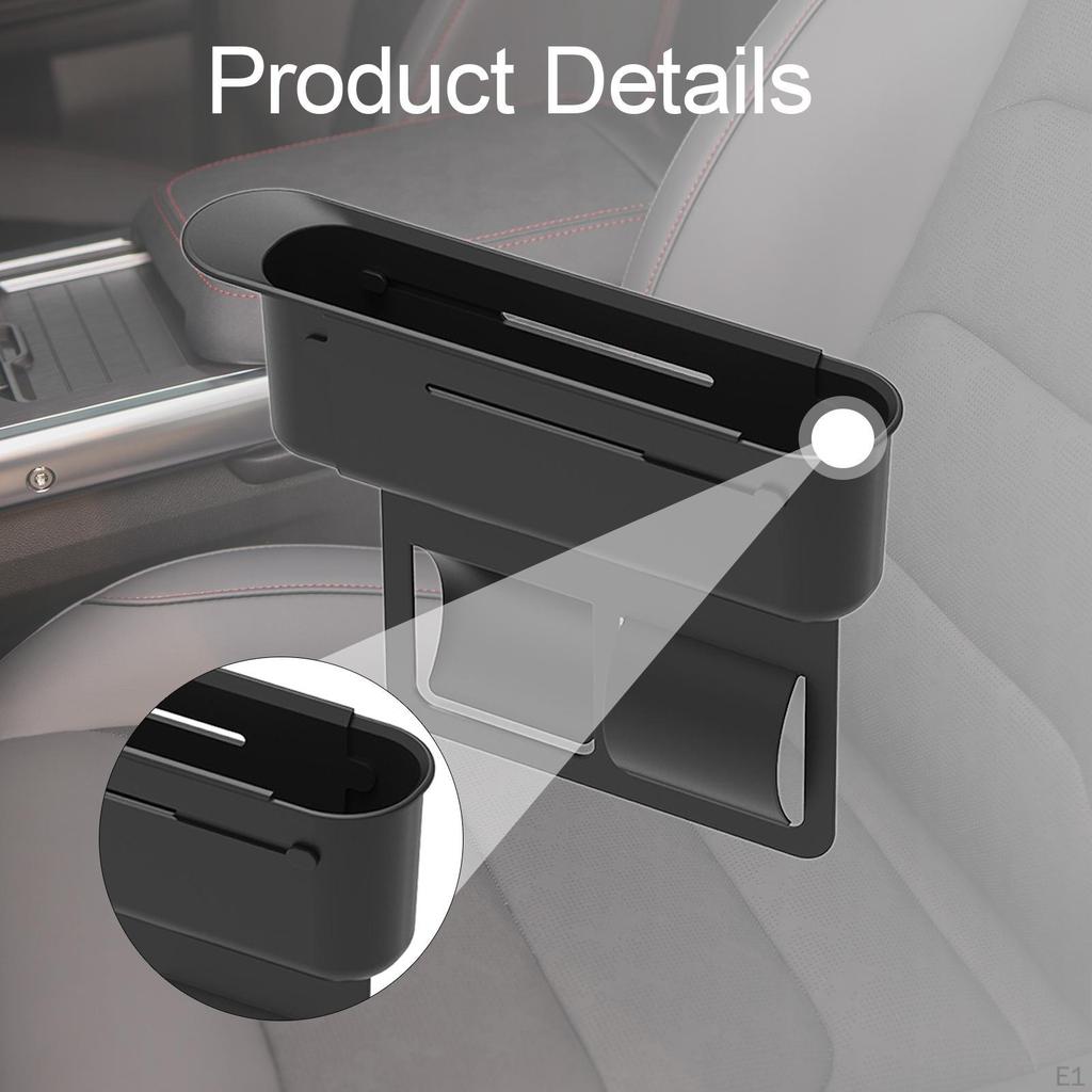 Car Seat Filler Storage Organizer for Keys And Cards
