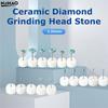 1PCS High Quality Diamond Green Ceramic Diamond Polishing Stone Grinder, 2.35mm Shank Coarse Grit Polishing Head For Finshing