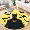 1 alfombra redonda para oficina Batman, debajo de sillas de oficina, dormitorio, sala de estar, decoración del hogar, decoración de habitación, disponible en varios tamaños