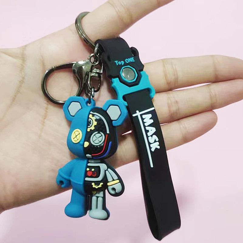 Portachiavi Astronauta Figurina Cartone Animato Astronauta Fascino per Borsa Unisex Coppia Ciondolo per Auto Figurine da Artigli