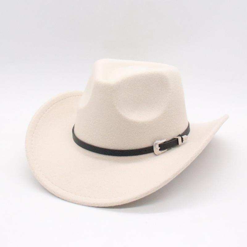 

Cross-Border Jazz Hat, Denim Hat, Suede, Curled Brim, Colored Men S And Women S Outdoor Fashion, Tibetan Ethnic Style Top Hat One size fits all [d peach cow]