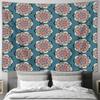 Boho Tapestry Wall Hanging Mandala Wall Art Hippie Decor Psychedelic Room Decor Festival Tapestry Bedroom Aesthetic Dorm Room De