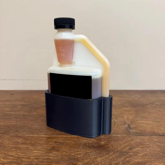 1/4Pcs Magnetic Diesel Additive Holder Heavy Duty Car Truck Diesel Treatment Bottle Organizer Storage Rack for Kitchen Bottles Pantry Organization