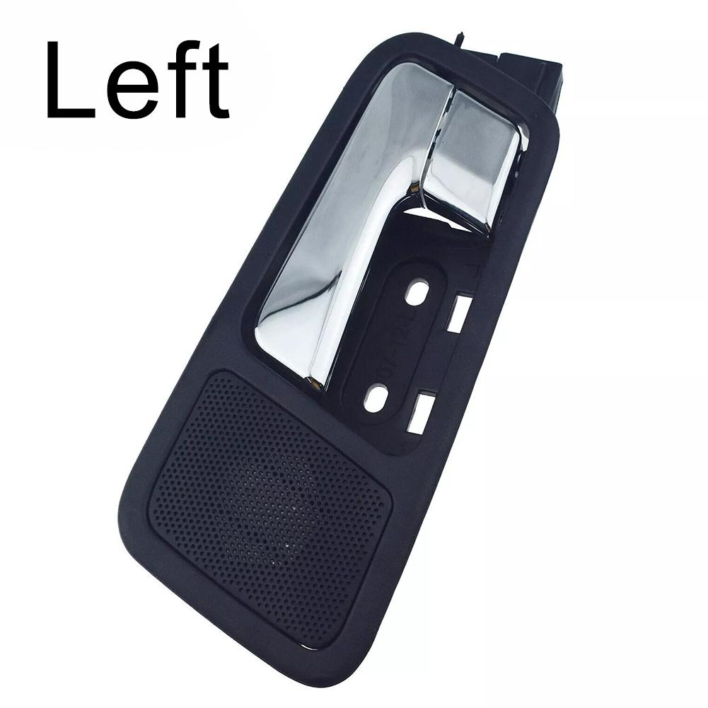 Sleek Black Silver Plastic Inner Handles Compatible with For Epica