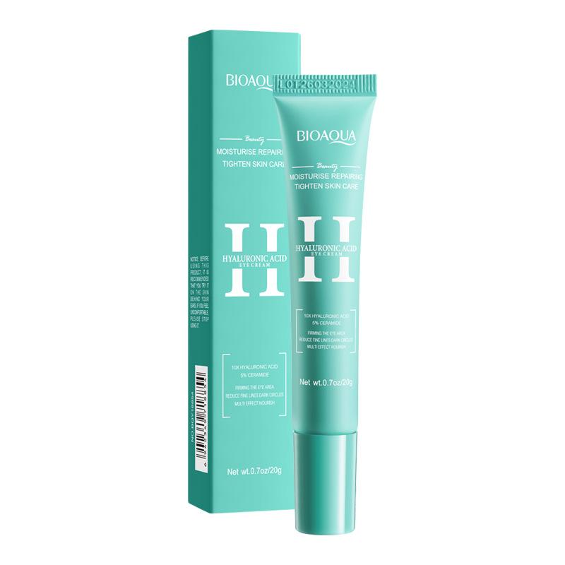 

BIOAOUA Увлажняющий питательный крем для глаз с гиалуроновой кислотой, восстанавливающий увлажняющий спящий крем для глаз 20g