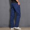 Men's Plus Size Pure Cotton Casual Pants - Spring/Autumn Trendy Workwear 2024