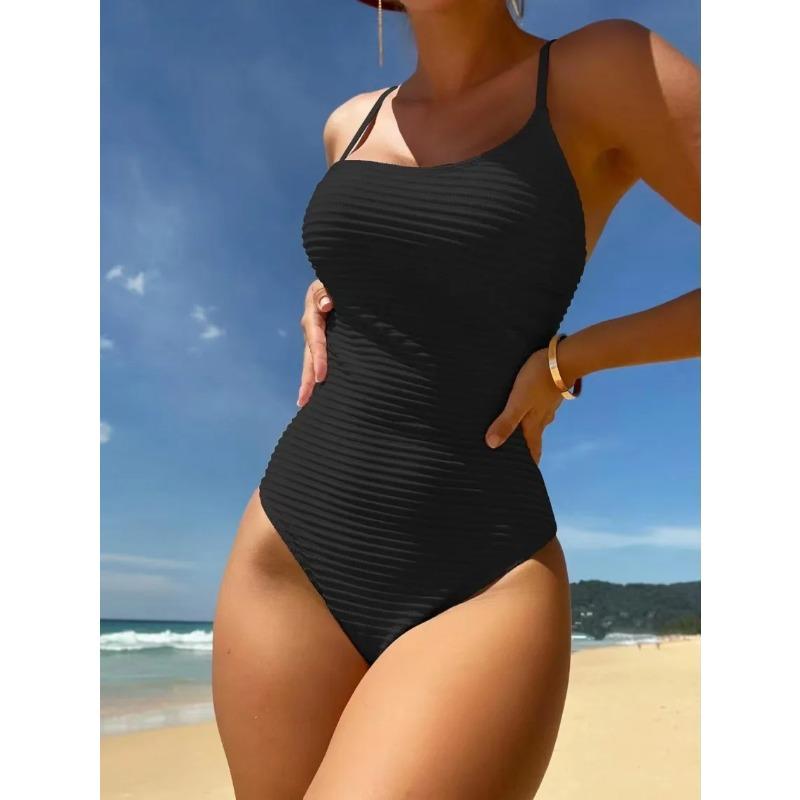 Sexy Bikini Set for Women Thong, Side Halter Tie Swimsuit Ladies Split Strap, Adjustable Brazilian Swimwear,Beachwear