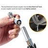 Grease Gun Coupler High Pressure Grease Nozzle Oil Pump Car Syringe Lubricant Tip Coupler Two Press Easy To Push Accessories