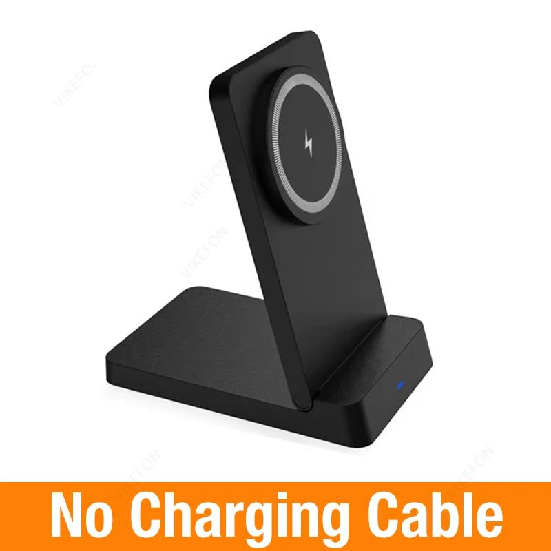 Magnetic Fast Wireless Charger Station For Magsafe iPhone 16 15 14 13 12 Pro Max Desktop Foldable Smartphone Charging Stand Dock