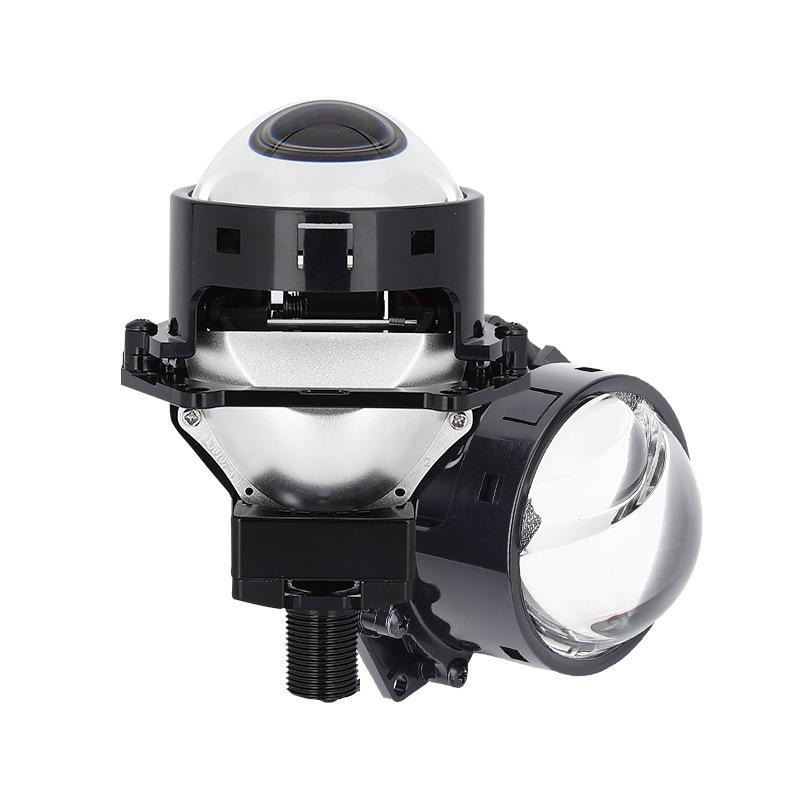 

2023 TS2 3-inch LED Bi-Beam 65W Car Headlight with Dual Light Cup, High/Low Beam, Universal Fit Aviation Aluminum Parts