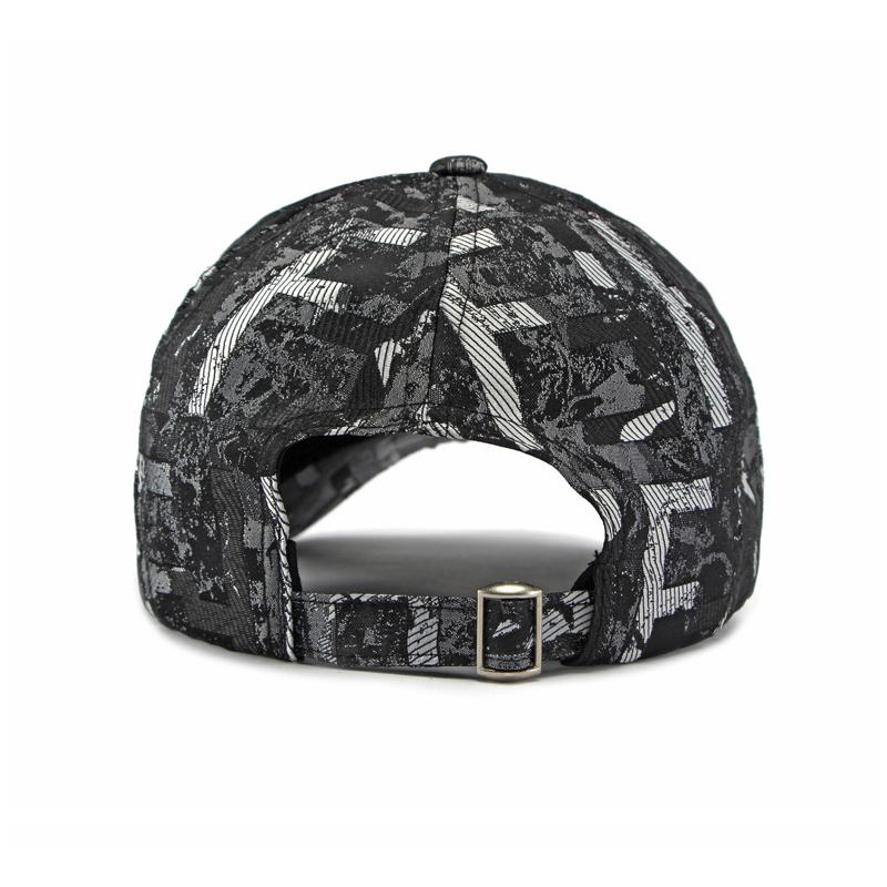 Fashion Geometric Print Baseball Cap Adjustable Sun Hat Casual Sports Trucker for Men Women