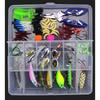 Wehe Beginner Fishing Lure Kit Full Water Column Soft Plastic Baits Set Freshwater Saltwater Bass Pike
