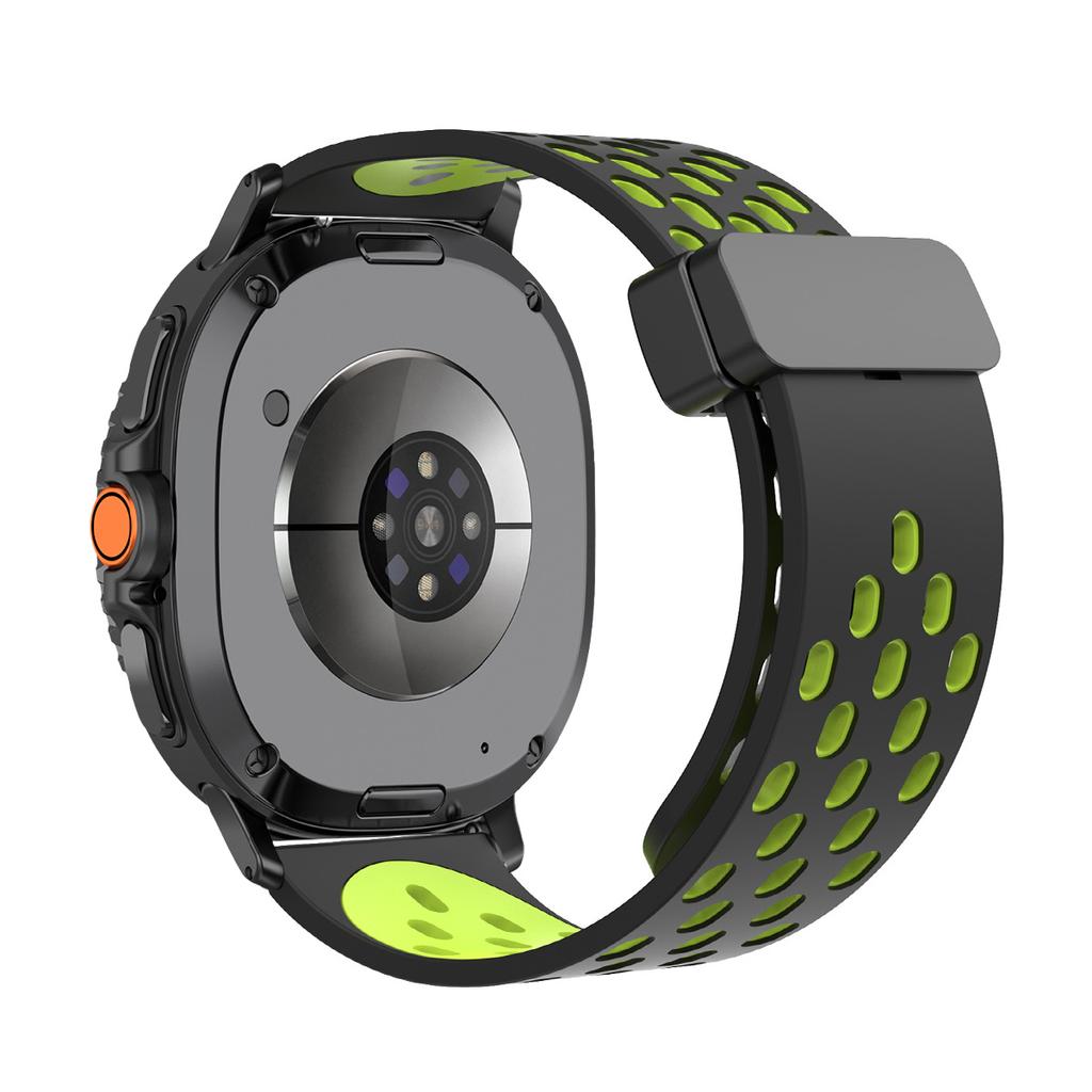 Magnetický řemínek pro Samsung Galaxy Watch 8 Classic 46mm Silikonový Sportovní Prodyšný Correa Náramek Galaxy Watch 8 44mm 40mm Řemínek