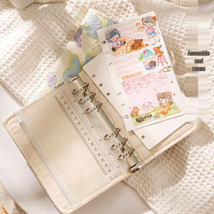 Mao Yun Removable High-Value Cute Loose-Leaf Notebook for Girls