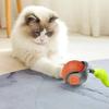Piłka Zabawka dla Kota i Psa, Samozabawa i Odstresowująca Nudę Piłka dla Kota, Odporna na Gryzienie Zabawka do Pogoni dla Kota