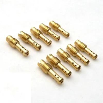 10Pcs Metal Carburetor 10-32.5 Parts Jet 8 Bleed Holes Kit For MIKUNI VM/TM/TMX Carburetor Fuel Injectors Accessories