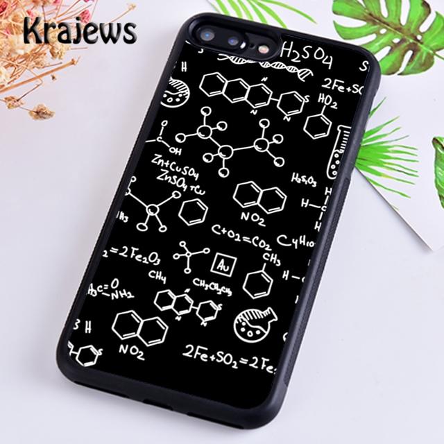 Krajews Chemistry Elements Phone Case Cover For iPhone 17 Air 16 15 14 Plus 11 12 13 Pro Max Coque Shell Fundas