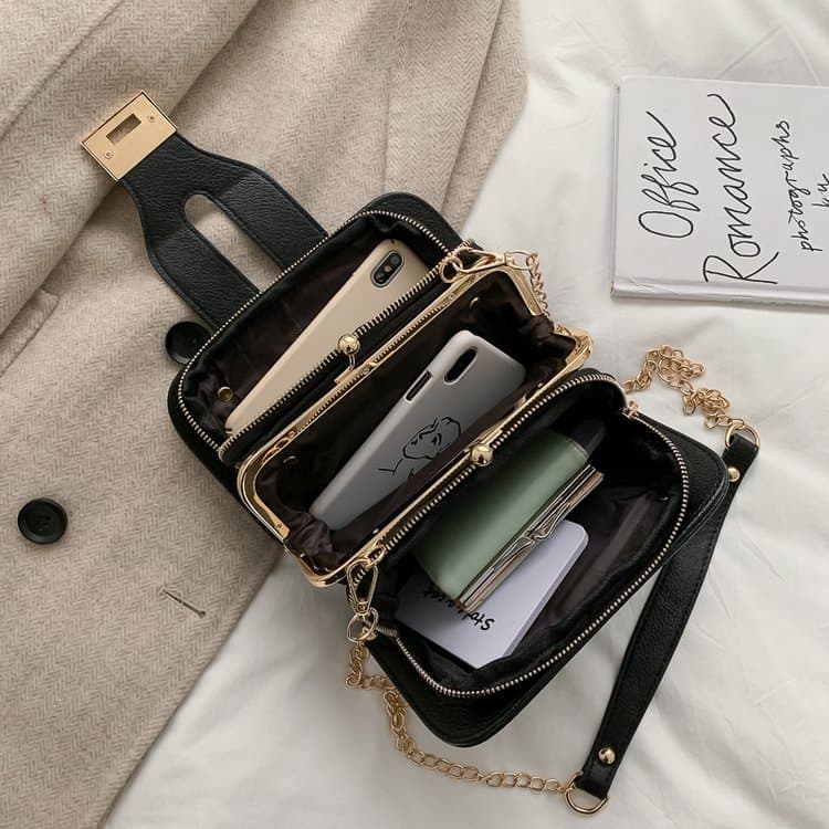 New Chain Small Square Bag Women's Shoulder Messenger Bag