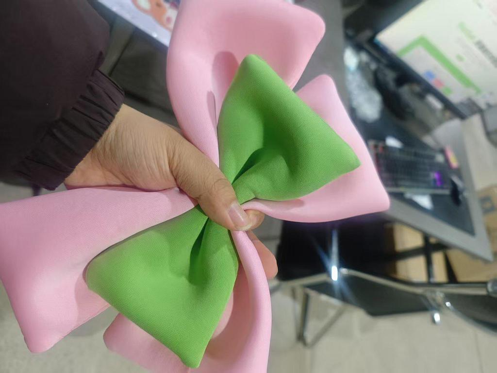 Motorradhelm Rückenlehne Schleifendekoration für Integralhelme