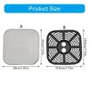 Universal Air Fryers Replacement Rack Square Air Fryers Grill Pan For Great Airflow And Consistent Cooking Results
