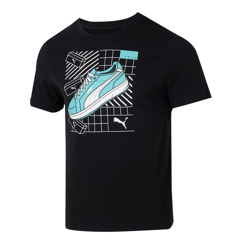 PUMA Camiseta Graphics Con Tenis Para Hombre 634202-01 190/108A/XXL