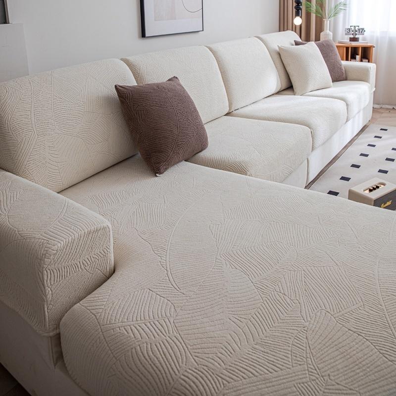 Non-Slip Dustproof Simple Style Sofa Slipcover Four Seasons Universal Elastic Couch Fitted Cushion Covers Sofa Pad Mattress