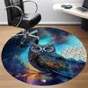 1pc Fantasy Owl Artwork Chair Carpet for Office, Non-slip, Soft and Durable Office Rug for  Decoration, Perfect for Office yy251229180