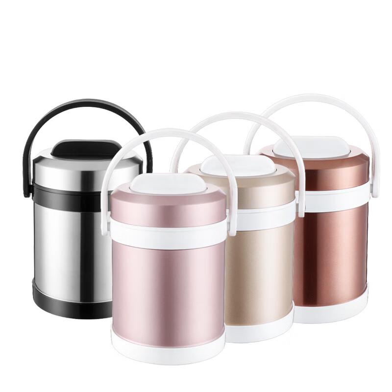 ZISIZ Creative Double-Layer Insulated Bento Box