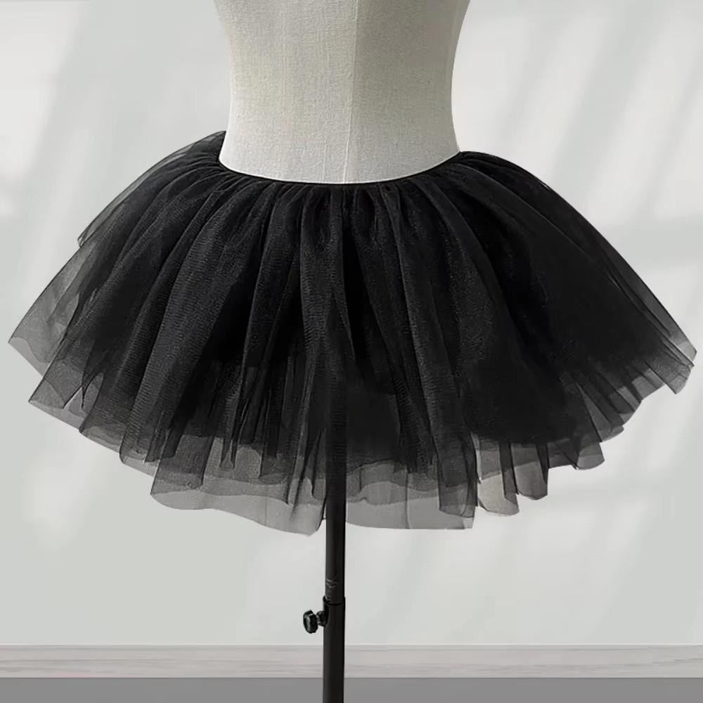 4 Layers Ballgown Petticoats Puffy Boneless Petticoats New Lolita Underskirt  Women