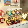 Multi-Layer Wave Cup Holder Colorful Mug Storage Rack Desktop Cup Organizer Kitchen Coffee Tea Glass Tabletop Drinkware Shelf