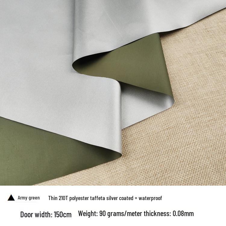 Lightweight Waterproof Sunshade and Rainproof Outdoor Tent Fabric