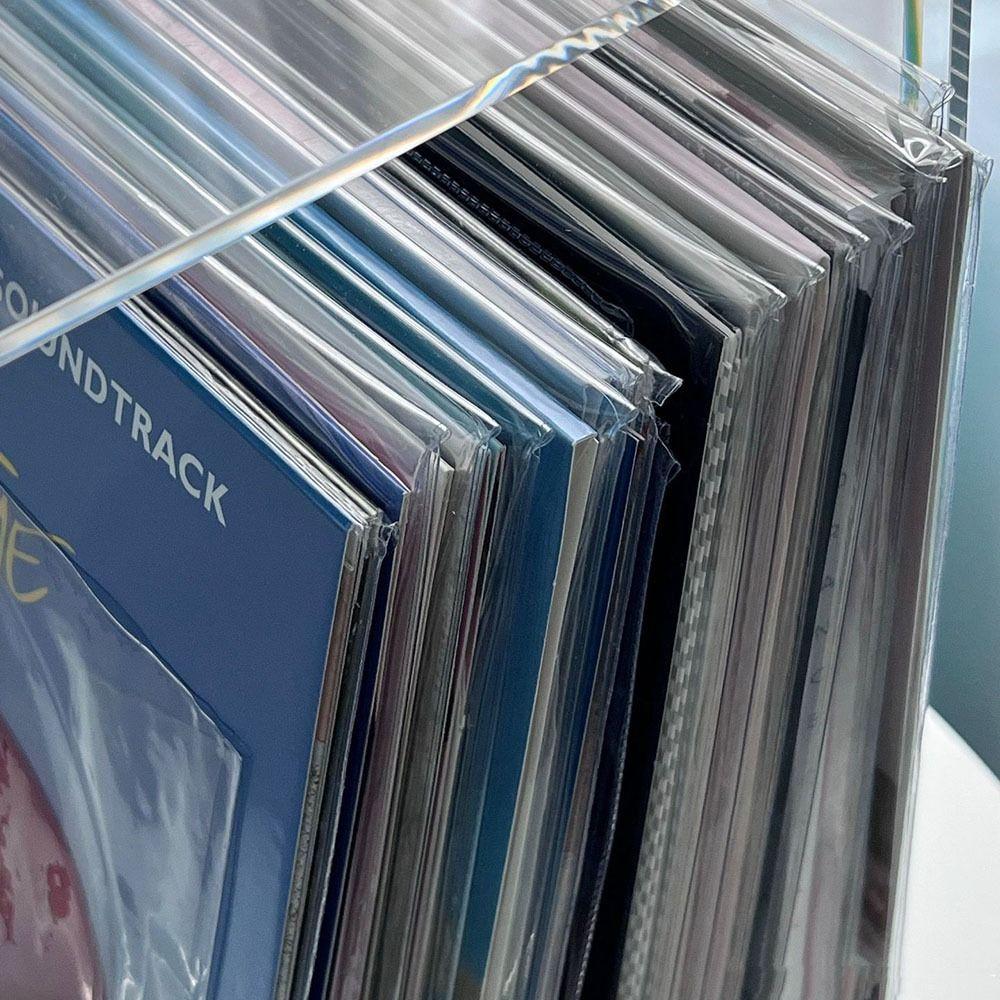 Wiederverschließbare LP-Schallplattenhülle Verdickter Plattenschutz Nützliche Vinyl-Schallplattenhülle Schallplatte