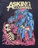 Asking Alexandria Banda de Rock Camiseta de Algodón Negro Todas las Tallas BO1196 Camiseta Unisex