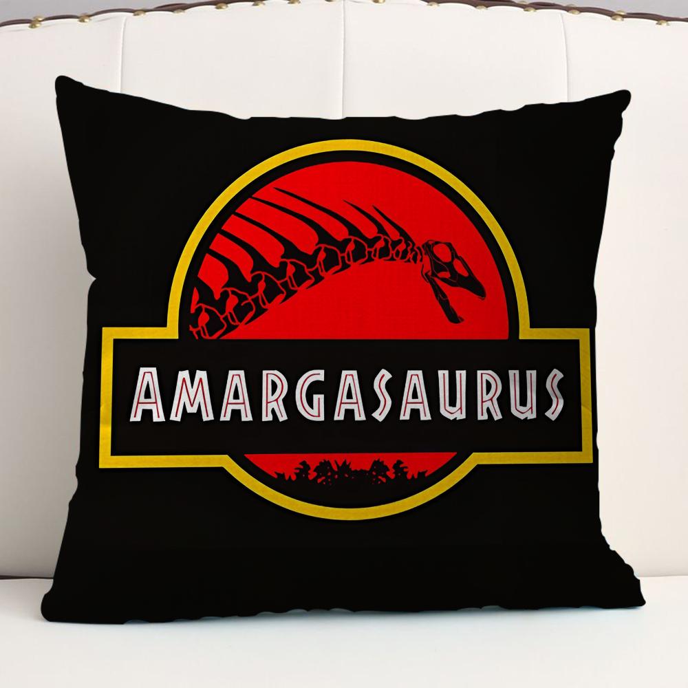 J-Jurassic Park Cushion Cover Pillowcase Upholstery Sofa Throw Pillow Home Decor Pillowcas
