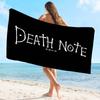 manga D-Death Note Suspense mystery Bath Towel Microfiber Soft Water Absorbing Breathable For Girl Kids Decorative Beach Towel