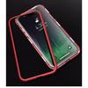 Coque Magnétique - PHONILLICO - Apple iPhone XR - Verre Trempé - Protection Écran - Rouge