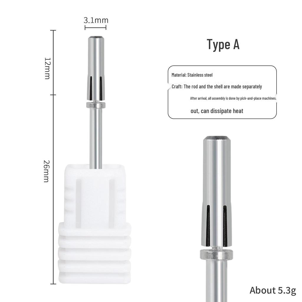 Set Manichiură Mini Bandă Abrazivă pentru Unghii și Mandrină