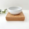 KATOMOKU Cat Feeding Table, 1-Piece, Oak, km-124OA