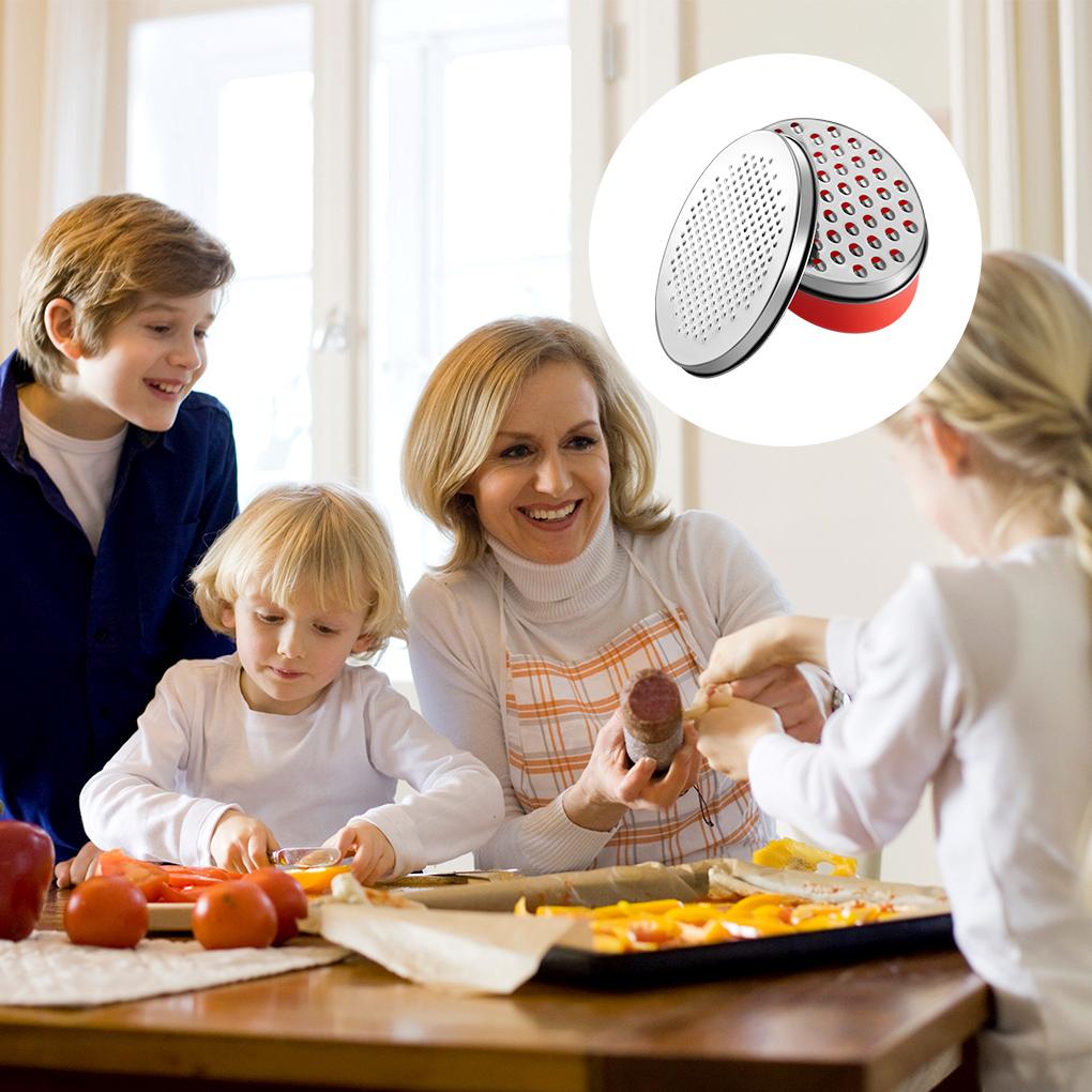Cheese Graters PP Workmanship Vegetable Craftsmanship Utensils Grinding Tool with Brush Kitchen Supplies Metal Zester