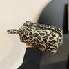 Leopard Print Makeup Bags Makeup Brush Pen Bag High Quality Women's Large Capacity Cosmetic Bag Portable Storage Handbag